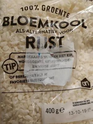 Bloemkool als alternatief voor rijst