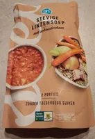 Stevige linzensoep