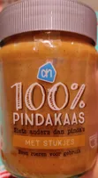 100% Pindakaas Met Stukjes