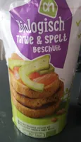 Biologisch tarwe & spelt beschuit
