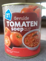 Gevulde Tomatensoep met soepballetjes