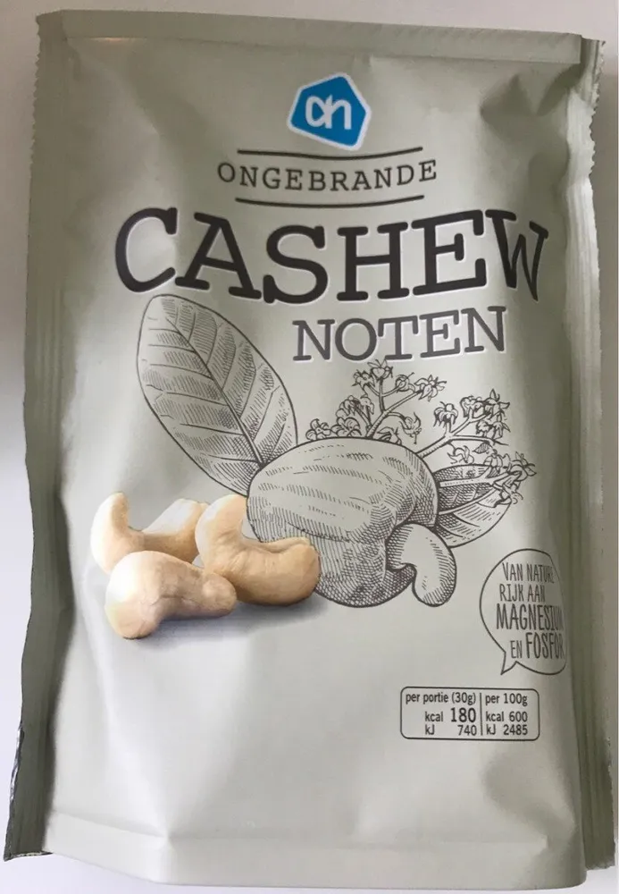 Ongebrande cashew noten