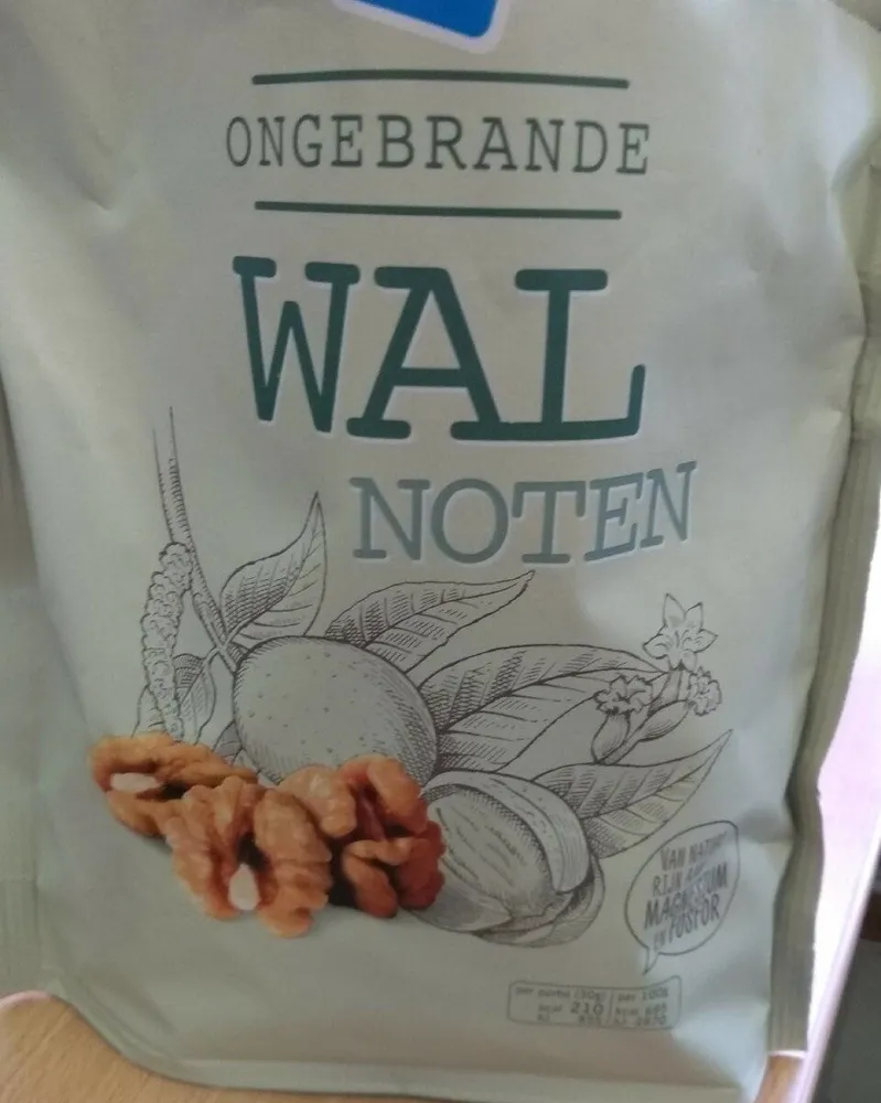 Ongebrande walnoten