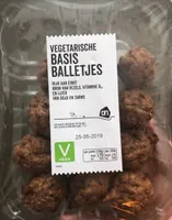 Vegetarische basis balletjes
