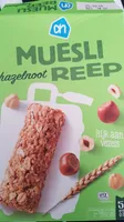 Muesli hazelnoot reep