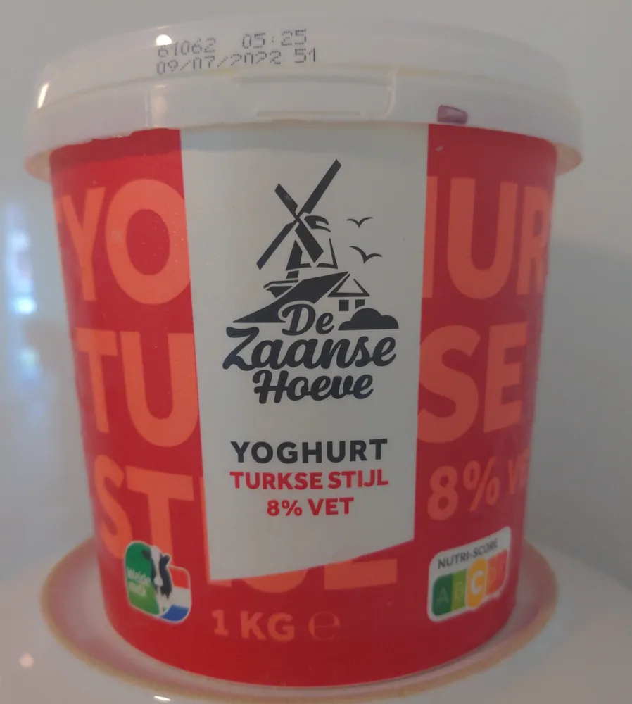 De Zaanse Hoeve Yoghurt Turkse stijl