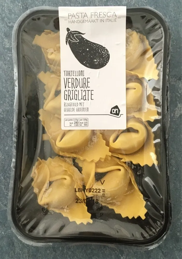 Tortelloni verdure grigliate