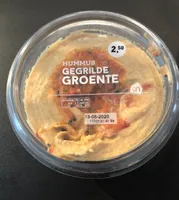 Hummus gegrilde groente
