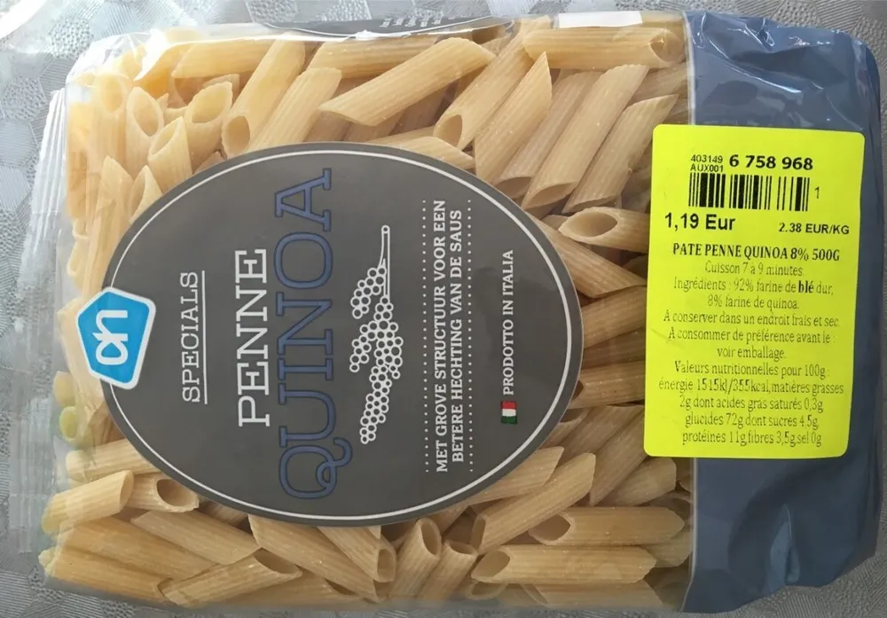 Penne quinoa