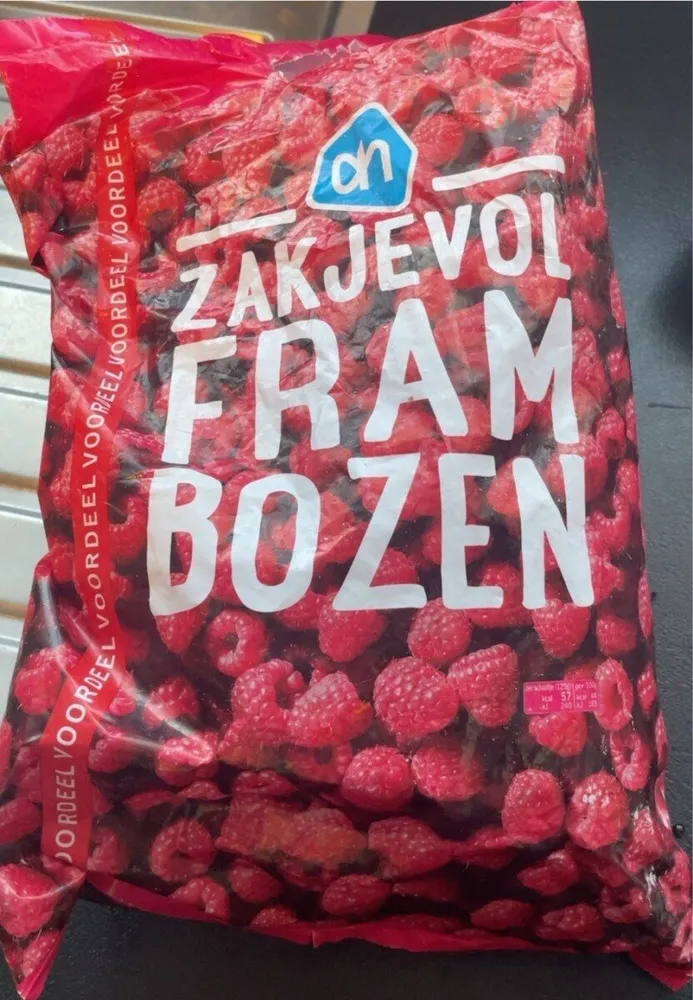Zakjevol frambozen