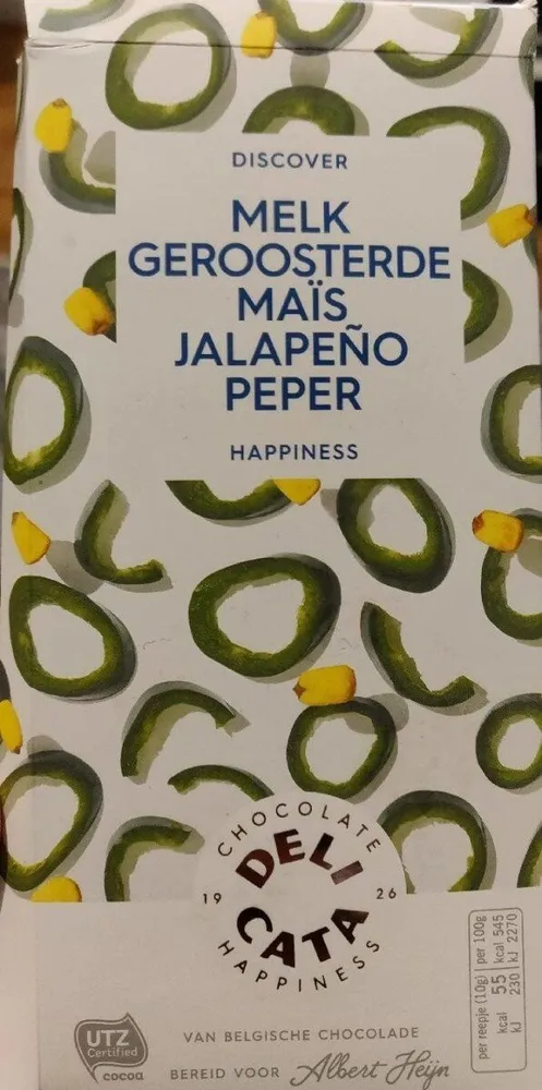 Melk Geroosterde Maïs Jalapeno Peper
