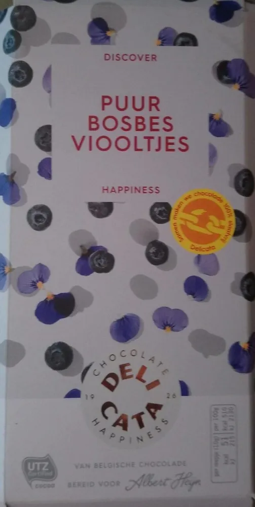 Puur bosbes viooltjes