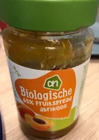 Biologische fruitspread abrikoos
