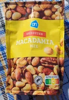 Gezouten macadamia mix