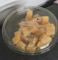 Mosterd kaasblokjes