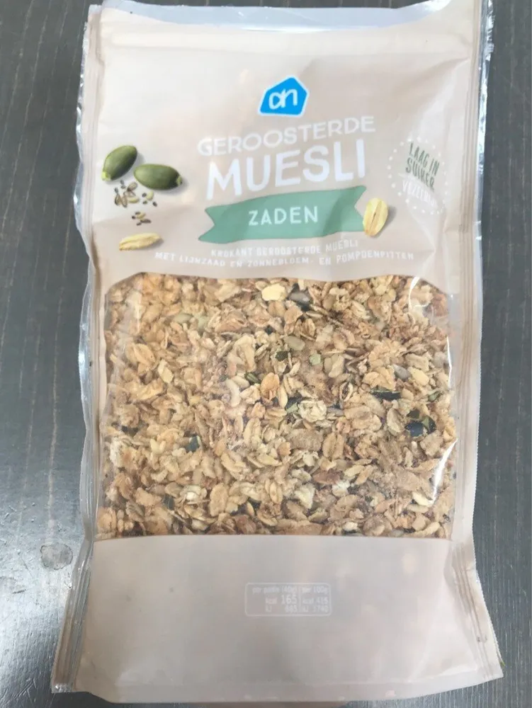 Geroosterde muesli zaden