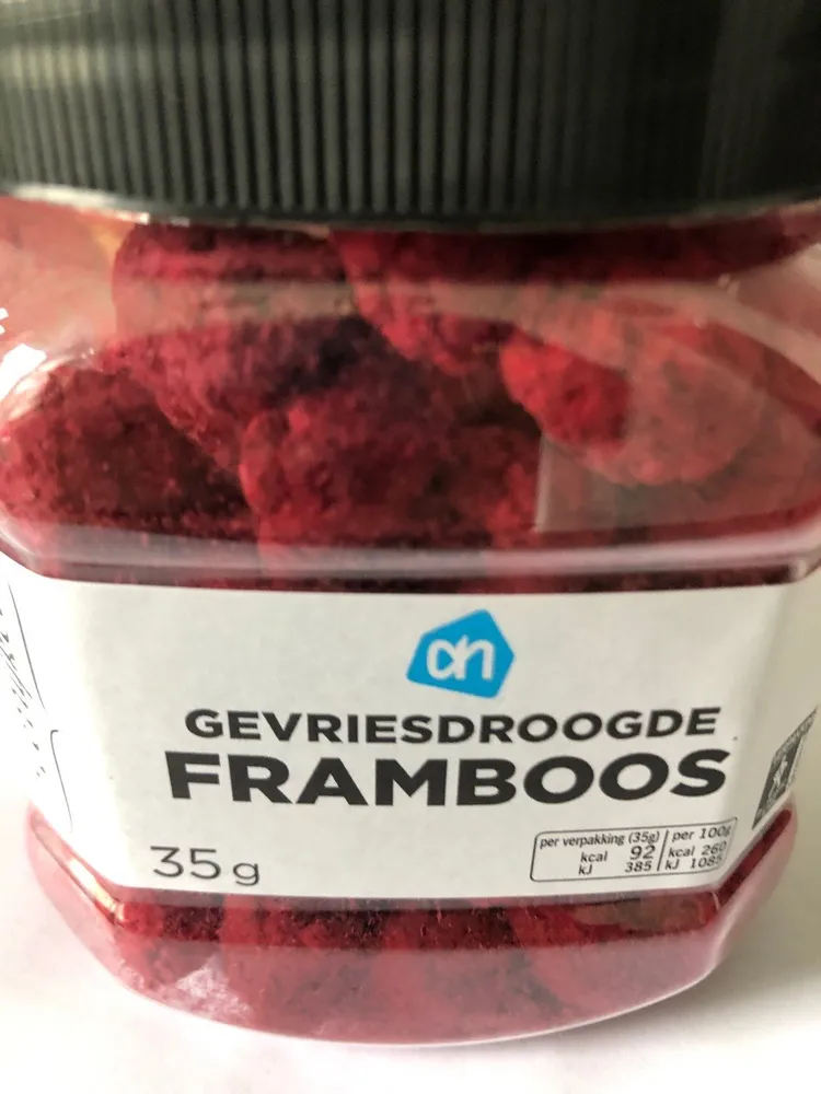 Gevriesdroogde framboos