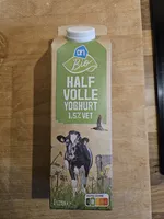 Biologische halfvolle yoghurt