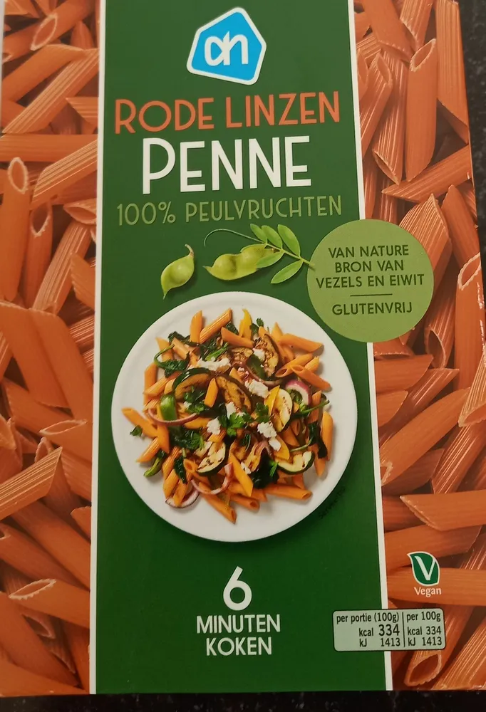 Rode Linzen Penne