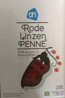 Rode linzen penne