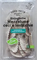 Biologische Mezzelune ceci e lenticchie