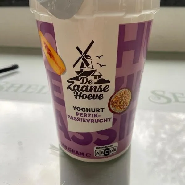 Yoghurt perzik-passievrucht