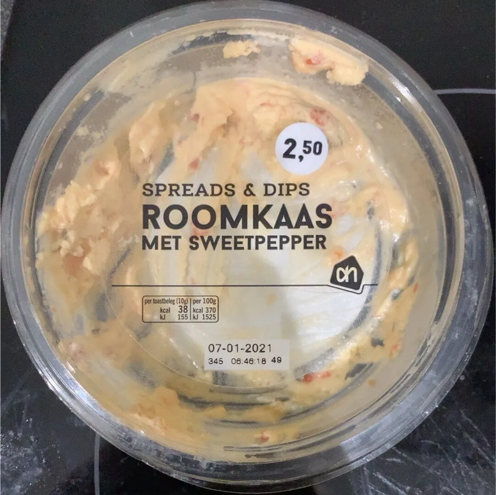 Roomkaas spread