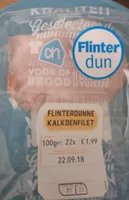 Flinterdunne kalkoenfilet