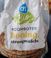 AH BIO Roomboter honing stroopwafels