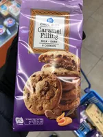 Choc chips caramel filling