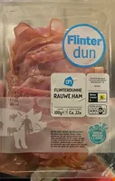 Flinterdunne Rauwe Ham
