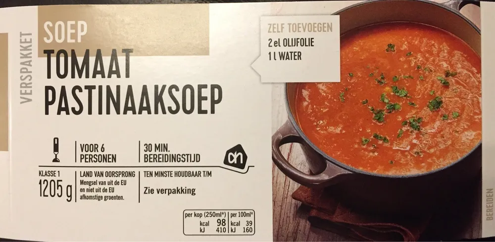 Tomaat patinaaksoep