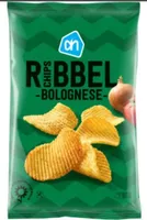 Ribbelchips bolognese