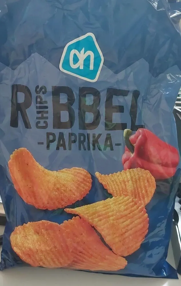 Ribbelchips paprika