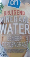 Mineraalwater gember citroengras