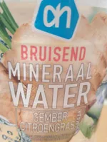 Bruisend mineraalwater gember - citroengras