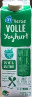 Verse volle yoghurt