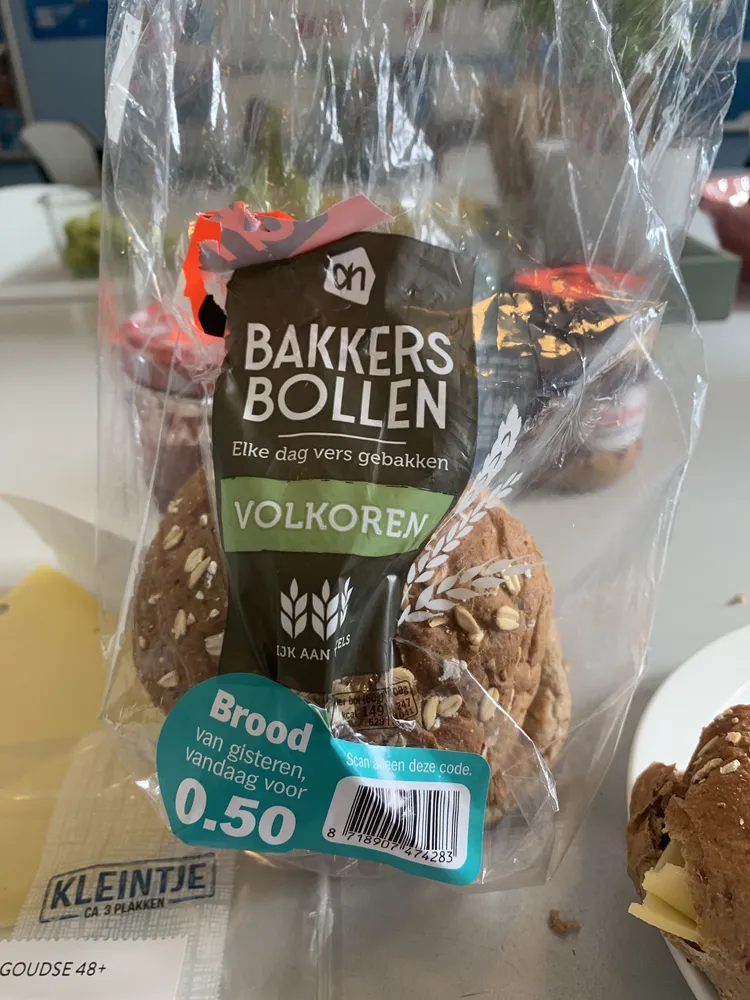 Zachte volkoren tarwebollen