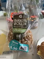 Zachte volkoren tarwebollen