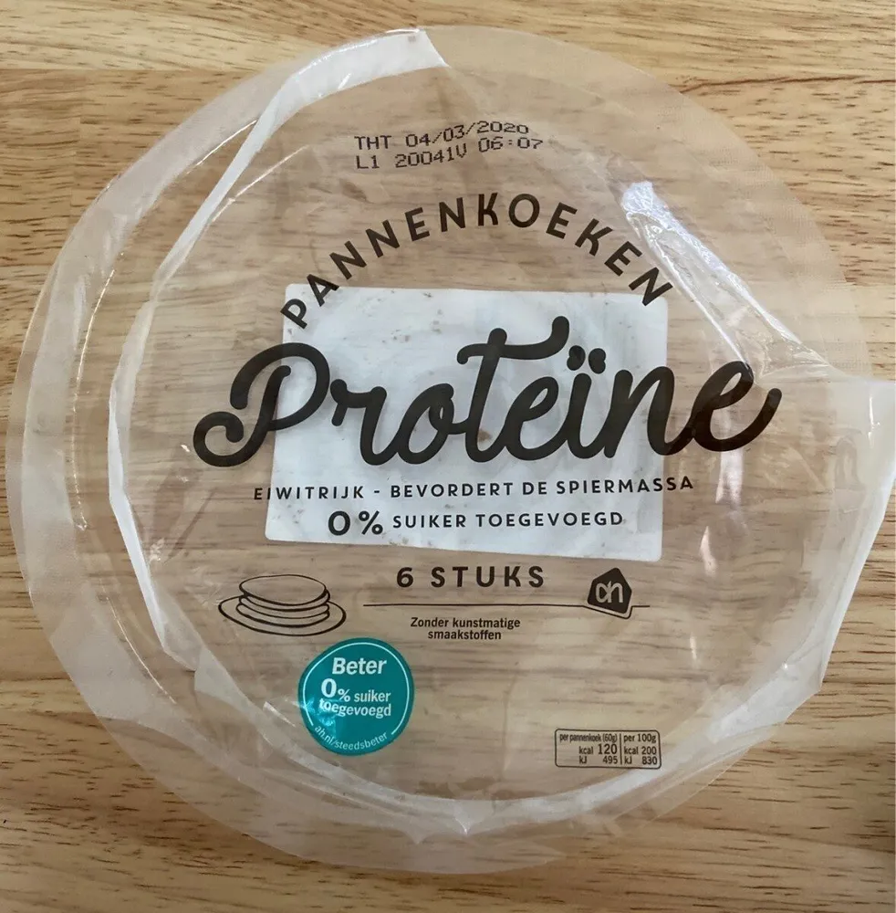 Crêpes proteinées