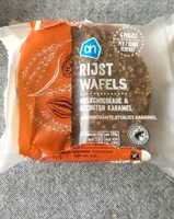 Rijstwafels chocolade en gezouten caramel