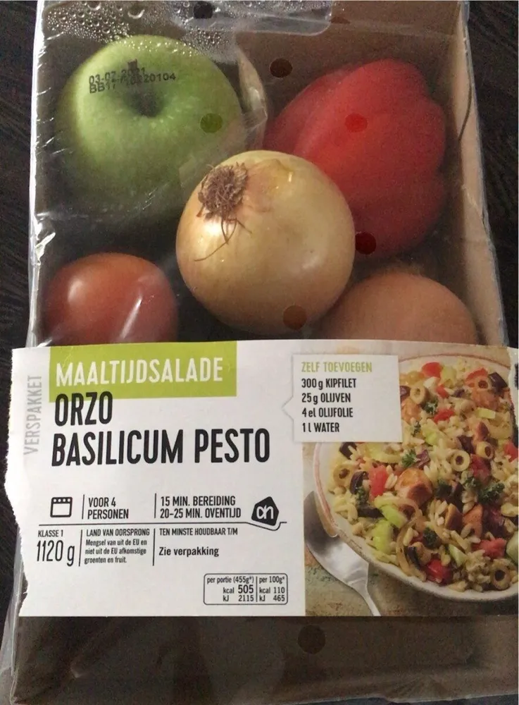 Orzo Basilicum Pesto