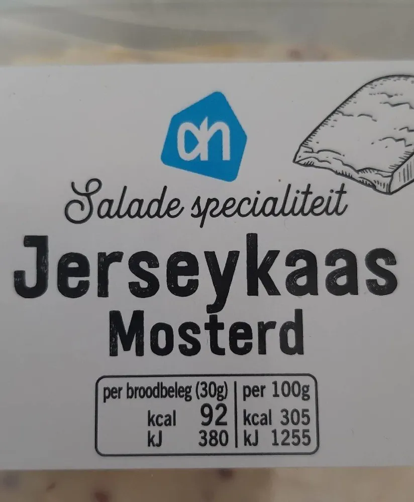 Jerseykaas mosterd