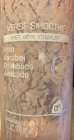 Smoothie peer, aardbei, framboos, avocado