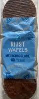 Rijstwafels melkchocolade
