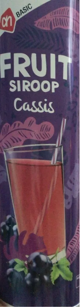 Fruitsiroop Cassis