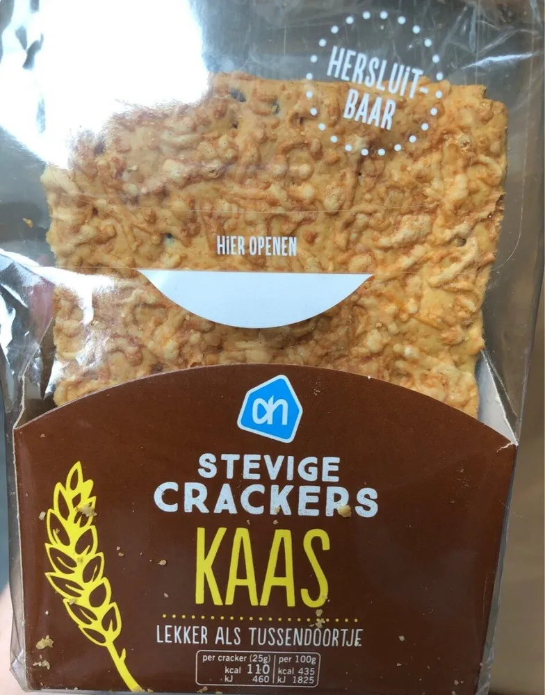 Stevige crackers kaas