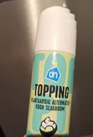 Topping plantaardig alternatief voor slagroom