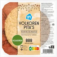 Pitabroodjes volkoren