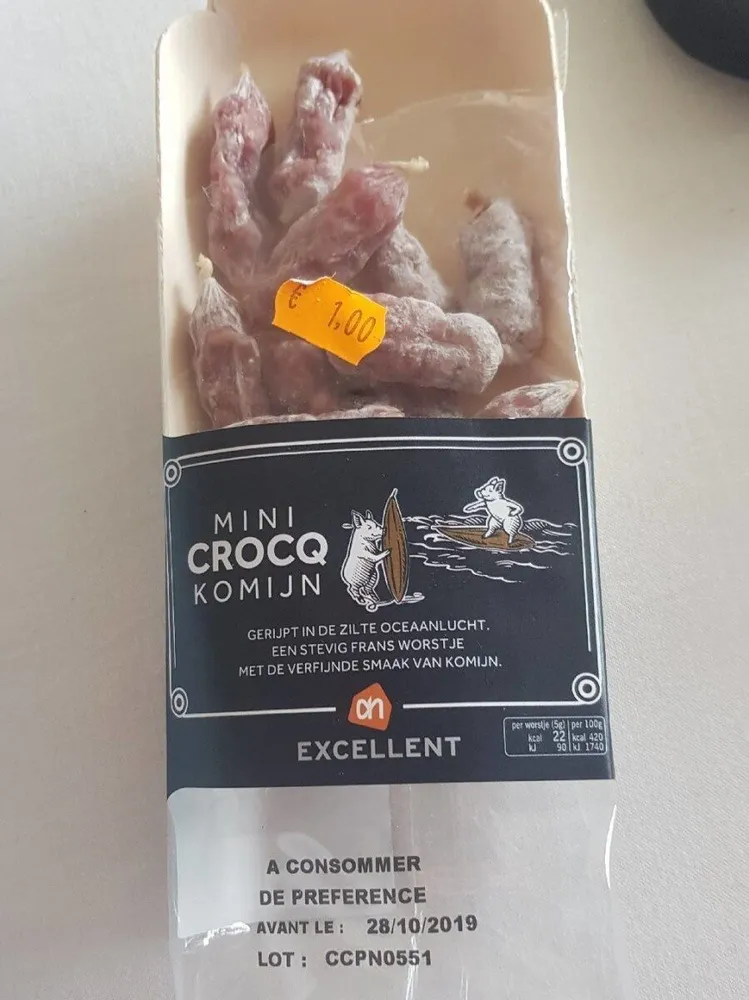 Mini crocq komijn